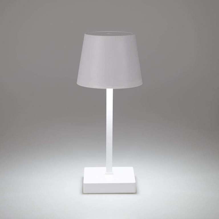 lampara de mesa de luz minimalista
